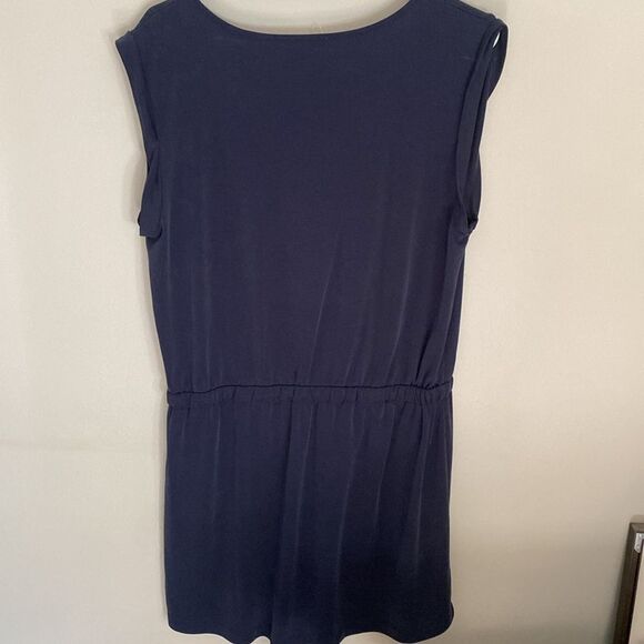 Loft Outlet Navy Sleeveless Dress Size Large. - Picture 4 of 7